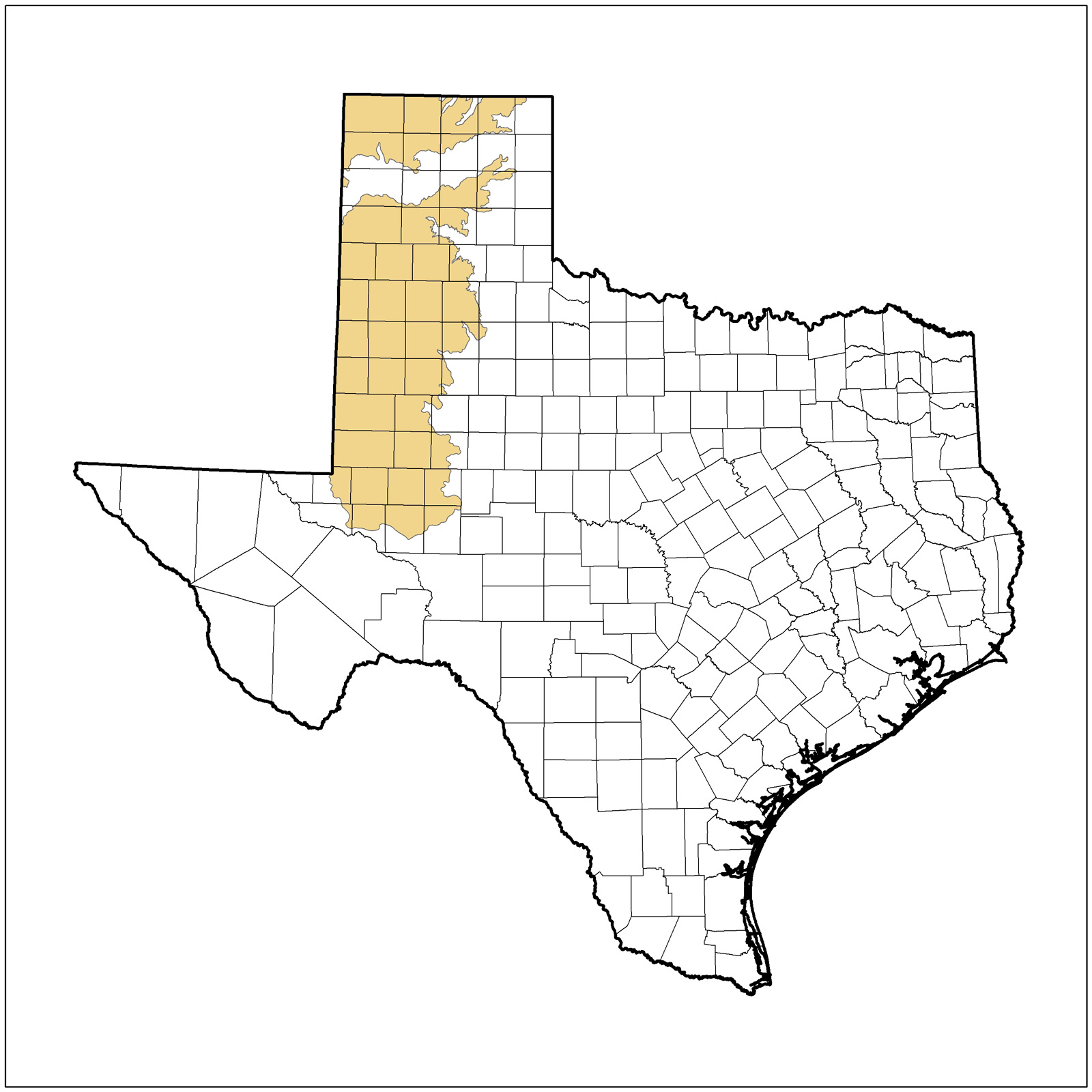 High Plains Ecoregion of Texas
