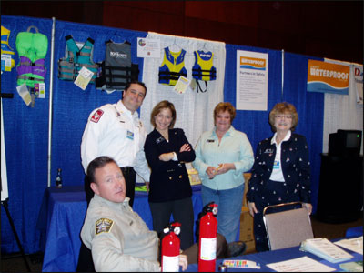 Safety Partners At Austin Boat Show 2007