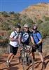 Day 3 George Bush Assisting Warrior on Trail at Palo Duro,