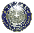 Texas Game Wardens Gold Badge